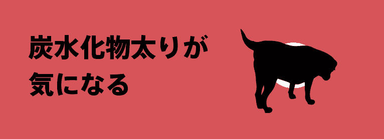 炭水化物太りが気になる